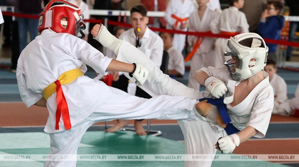 ФОТОФАКТ: Международный турнир Kyokushin Profi Belarus Open прошел в Могилеве